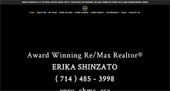 Desktop Screenshot of erikashinzato.com